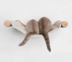 RHRQuality Wandmeubel Wandmontage Klimmuur Kat 53 X 43cm Luxe Hangmat XXL Creme Klim Wand Muur Krabpaal Katten Muurbevestiging -Kattenbenodigdheden Winkel 1200x1041 1