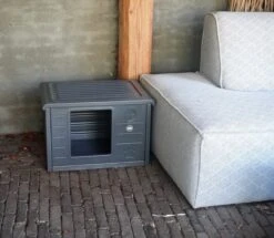 RHRQuality Kattenhuis Voor Binnen En Buiten Kattenhok Villa De Luxe Grijs -Kattenbenodigdheden Winkel 1200x1046 3