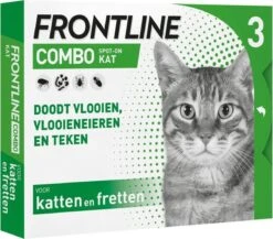 Frontline Combo Anti Vlooienmiddel En Tekenmiddel Kat - 3 Pipetten -Kattenbenodigdheden Winkel 1200x1053