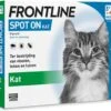 Frontline Spot On - Kat -Tegen Vlooien En Teken - 4 Pipetten