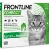 Frontline Combo Anti Vlooienmiddel En Tekenmiddel Kat - 3 Pipetten