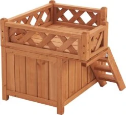 Kattenhuis Pürstein 45,7x50,8x50,3 Cm Houtkleurig -Kattenbenodigdheden Winkel 1200x1092 2