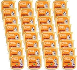 Merkloos Edgard&Cooper Adult Paté 85 G - Kattenvoer - 32 X Kip