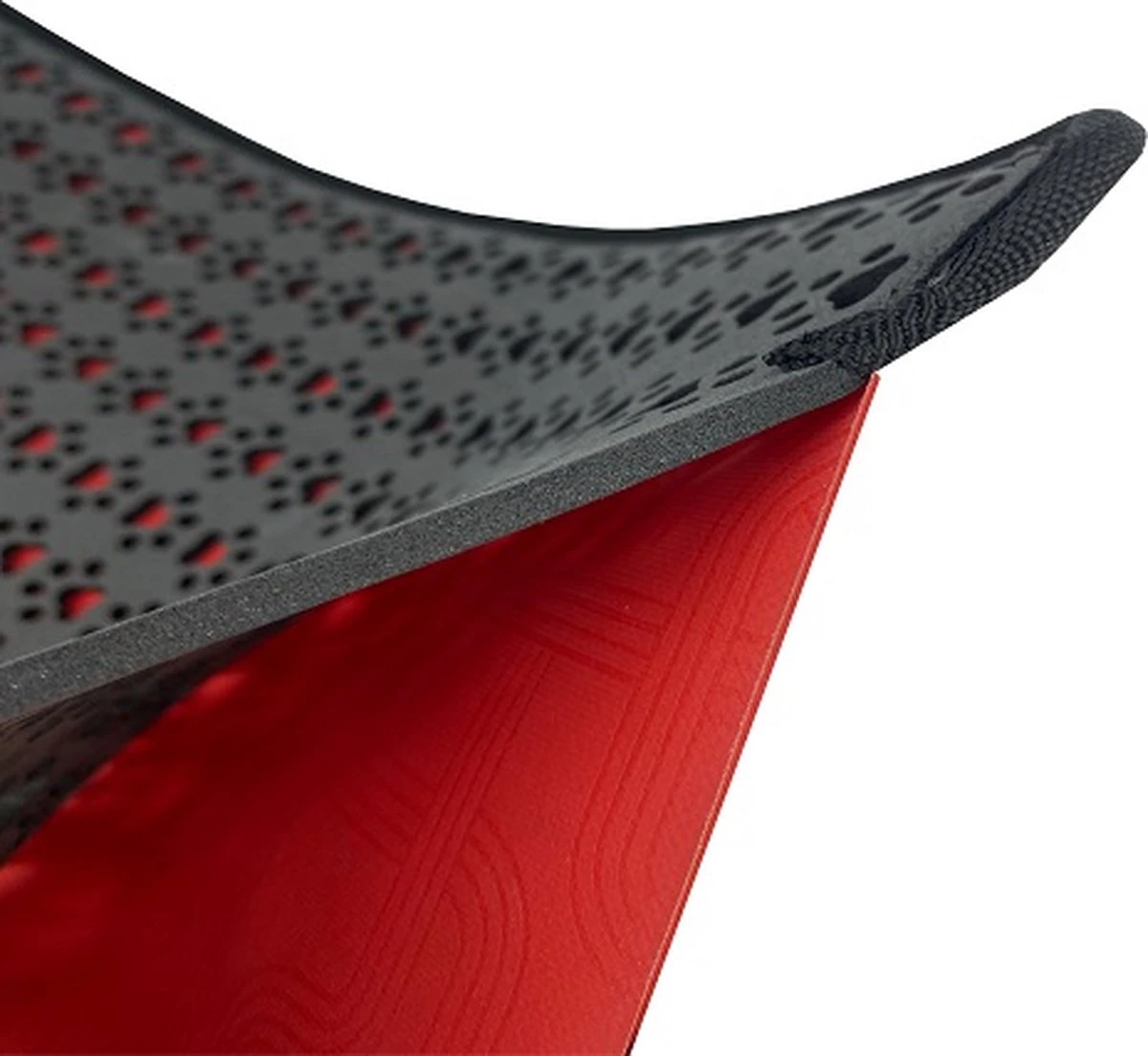 SiRaC - Kattenbakmat - Dubbele Laag Matten- Rood 4 SiRaC - Kattenbakmat - Dubbele Laag Matten- Rood - Afbeelding 4