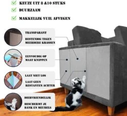 Anti Krab Katten - Kattenspeeltjes - Catnip - Anti Krab Vellen - Krabplanken - Hond - Katten - Krabpaal - 8 Stuks -Kattenbenodigdheden Winkel 1200x1104 4