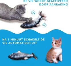 TwinQ Dansende Vis - Bewegende Vis Met Kattenkruid - Kattenspeeltjes - USB Oplaadbaar - Speelgoed Voor Katten - Incl. Kattenlampje 10 TwinQ Dansende Vis - Bewegende Vis Met Kattenkruid - Kattenspeeltjes - USB Oplaadbaar - Speelgoed Voor Katten - Incl. Kattenlampje -Kattenbenodigdheden Winkel 1200x1116 3