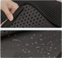 Nixnix - Kattenbakmat - 40 X 50 Cm - Waterdicht - Dubbele Laag - Honingraatstructuur - Uitloopmat - Placemat Kat - Schoonloopmat Kattenbak - Kattenbak Accessoires - Katten Grit Opvanger - Katten Mat -Kattenbenodigdheden Winkel 1200x1116 5