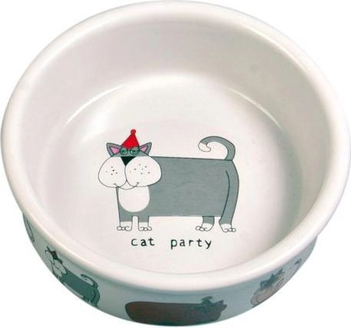 Trixie Voerbak Kat Keramiek Met Print Assorti (200 ML-12 CM) 7 Trixie Voerbak Kat Keramiek Met Print Assorti (200 ML-12 CM) - Afbeelding 7