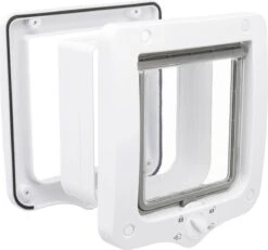 Trixie 4-weg Kattenluik Met Tunnel - Wit - 20 X 22 Cm 11 Trixie 4-weg Kattenluik Met Tunnel - Wit - 20 X 22 Cm -Kattenbenodigdheden Winkel 1200x1122 6