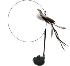 Kattenspeelgoed - Simulatie Vogel - Interactieve Grappige Kattenspeeltjes - Kattenhengel Met Zuignap + 4 Vogels + Een Kattenhengel GRATIS -Kattenbenodigdheden Winkel 1200x1125 3