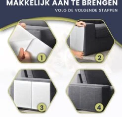 TibaGoods - Anti Krab Vellen Voor Kat En Hond - 6 XL Vellen – Zonder Punaises - Tegen Krabben – Bankbescherming – Meubelbescherming – Krabpaal – Anti Scratch – 43.2 X 30.5cm – Transparant -Kattenbenodigdheden Winkel 1200x1146 1