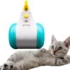 TocaToca Kip- Interactieve Zelf Bewegende Speeltje- Kattenspeeltjes- Kattenspeelgoed- Intelligentie- Kip Voor Katten- Laser- USB- Speelgoed- Geluid- Blauw