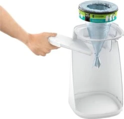 LitterLocker Design Bin - Wit -Kattenbenodigdheden Winkel 1200x1158 6