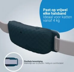 Tractive GPS CAT 4 - Kat GPS Tracker & Activiteitenmonitor - Past Op Meeste Halsbanden - Donkerblauw -Kattenbenodigdheden Winkel 1200x1161 15