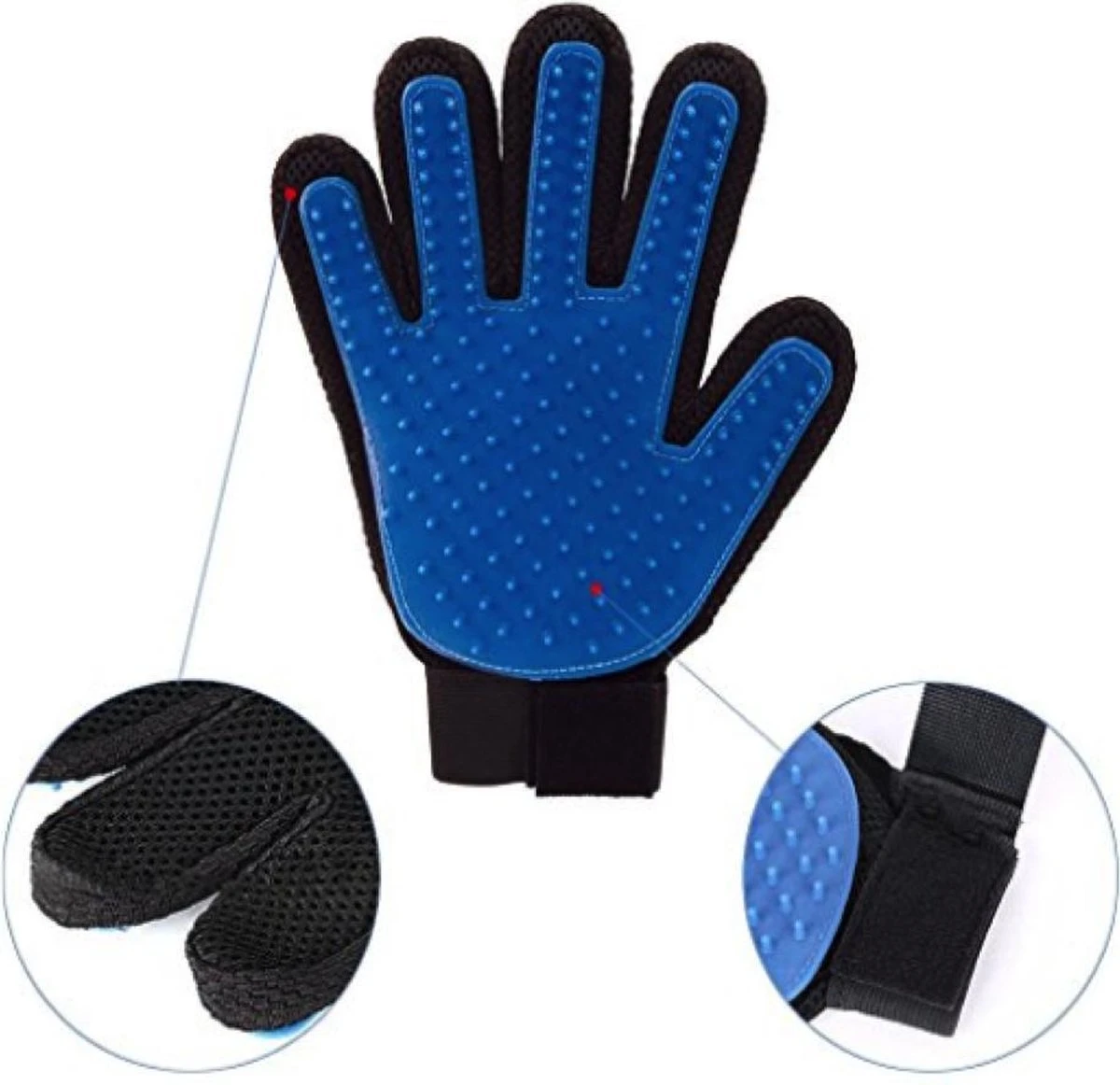 Merkloos Verzorgingsborstel - Zwart/Blauw - 1 Maat - Rechtshandig 7 Merkloos Verzorgingsborstel - Zwart/Blauw - 1 Maat - Rechtshandig - Afbeelding 7