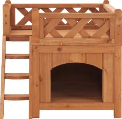 Kattenhuis Pürstein 45,7x50,8x50,3 Cm Houtkleurig -Kattenbenodigdheden Winkel 1200x1167 9