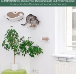 Pfotenolymp® Kattenklimwand - Wandmontage - 22 X 6 Cm - 2 Klimtreden Voor Klimlandschap - Klimboom - Klimwand Voor Katten Met Sisal -Kattenbenodigdheden Winkel 1200x1169 4