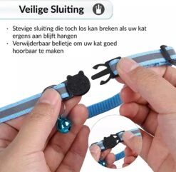 BJØRK Kattenhalsband Airtag - Reflecterend - Zwart - Verstelbaar - 20 Tot 30 Cm - Tracker- GPS - Geschikt Voor Apple AirTag - Kattenriem - Katten Accessoire - Halsband Kat Airtag -Kattenbenodigdheden Winkel 1200x1170 14