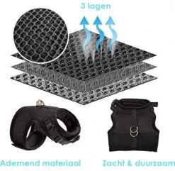 Kattentuigje Met Leiband Riem Kattenharnas Camouflage Maat L Kat & Kitten - Dieren Kattenriem - Cat Leash - Halsomvang 24 Tot 33cm - Borstomvang 36 Tot 41cm - Zootic® -Kattenbenodigdheden Winkel 1200x1171 11