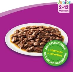 Whiskas Junior Katten Natvoer - Classic Selectie In Saus - 48 X 100g -Kattenbenodigdheden Winkel 1200x1172 9