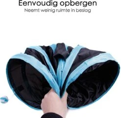 Merkloos Kattentunnel - Opvouwbaar - 3 Gangen - Voor Binnen En Buiten -Kattenbenodigdheden Winkel 1200x1174 7