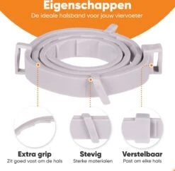 Nafurapets Vlooienband Voor Hond – Anti Vlooien – Teken Band – 100% Natuurlijk – 8 Maanden Bescherming – Grote & Kleine Hond -Kattenbenodigdheden Winkel 1200x1177 1