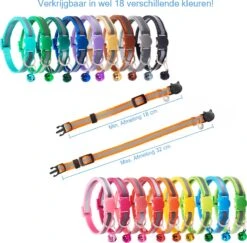 Kattenhalsband Veiligheidssluiting Kattenbandje Kitten Halsband Katten Halsband Reflecterend Verstelbaar 18-32Cm – Zwart -Kattenbenodigdheden Winkel 1200x1182 12