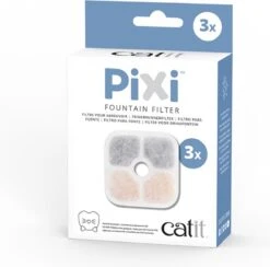 Catit Pixi Fountain Filter Cartridge - Kattendrinkbak - 6 Stuks -Kattenbenodigdheden Winkel 1200x1183 7