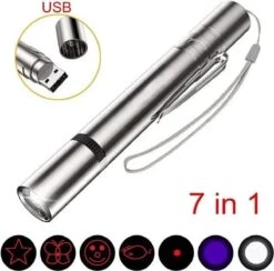 Laserpen - Oplaadbaar Met USB - Rode Laser - RVS Zilver - UV - Zaklamp - LED - Kat - Katten Speeltjes - Kattenspeelgoed - 7 Verschillende Standen 19 Laserpen - Oplaadbaar Met USB - Rode Laser - RVS Zilver - UV - Zaklamp - LED - Kat - Katten Speeltjes - Kattenspeelgoed - 7 Verschillende Standen -Kattenbenodigdheden Winkel 1200x1185 2