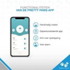 Pretty Paws PP005 Wifi Voerautomaat Zwart - Automatische Voerbak - Slimme Voerautomaat Met App - Instelbaar Voedingsschema - WIFI -Kattenbenodigdheden Winkel 1200x1190 15