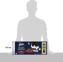 Felix Heerlijke Reepjes Farm Selectie - Katten Natvoer - 44 X 80g -Kattenbenodigdheden Winkel 1200x1190