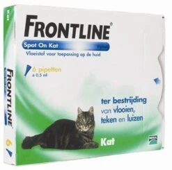 Frontline Spot On - Kat -Tegen Vlooien En Teken - 4 Pipetten -Kattenbenodigdheden Winkel 1200x1191