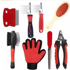 Honden Verzorging Set En Ontharing Kit. Huisdieren Grooming Gereedschap -Kattenbenodigdheden Winkel 1200x1192 3