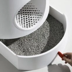 A Sunny Day Kattenbak Met Lade, Bedje En Krabplank - Inclusief Schepje - Design Kattenbak - Wit - Dichte Kattenbak - Kattenbak Gesloten 25 A Sunny Day Kattenbak Met Lade, Bedje En Krabplank - Inclusief Schepje - Design Kattenbak - Wit - Dichte Kattenbak - Kattenbak Gesloten -Kattenbenodigdheden Winkel 1200x1193 11