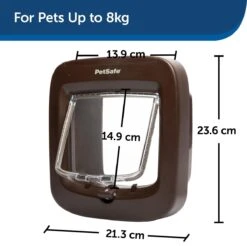 PetSafe Staywell Microchip Kattenluik - Bruin -Kattenbenodigdheden Winkel 1200x1197 18