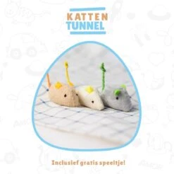Kattentunnel - Tunnel Kat - Kattenmand - Kattenhuis - Speel Tunnel Kat - Premium -Kattenbenodigdheden Winkel 1200x1197 6