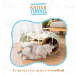 Kattentunnel - Tunnel Kat - Kattenmand - Kattenhuis - Speel Tunnel Kat - Premium -Kattenbenodigdheden Winkel 1200x1197 7