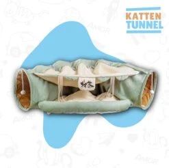 Kattentunnel - Tunnel Kat - Kattenmand - Kattenhuis - Speel Tunnel Kat - Premium -Kattenbenodigdheden Winkel 1200x1197 8