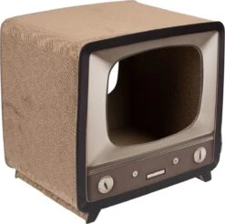 District 70 TELLY - Retro TV Krabmeubel - Instagrammable Kartonnen TV Voor Katten - 39 X 27 X 37 Cm 13 District 70 TELLY - Retro TV Krabmeubel - Instagrammable Kartonnen TV Voor Katten - 39 X 27 X 37 Cm -Kattenbenodigdheden Winkel 1200x1197 9