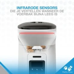 Pretty Paws PP002 Professionele Automatische Voerbak Kat- Stemrecorder - Voerautomaat - Katten Voerbak - Minimalistisch -Kattenbenodigdheden Winkel 1200x1199 14