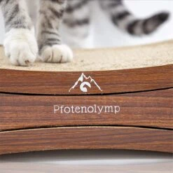 Pfotenolymp® Premium Krabplank / Krablounge Voor Katten - Krabplank / Kattenkrabplank - Krabplank Met Golfkarton & Kattenkruid - Krablounge Voor Katten -Kattenbenodigdheden Winkel 1200x1199 24
