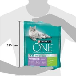 Purina One Sensitive - Kalkoen/Rijst - Kattenvoer - 800 G -Kattenbenodigdheden Winkel 1200x1200 101