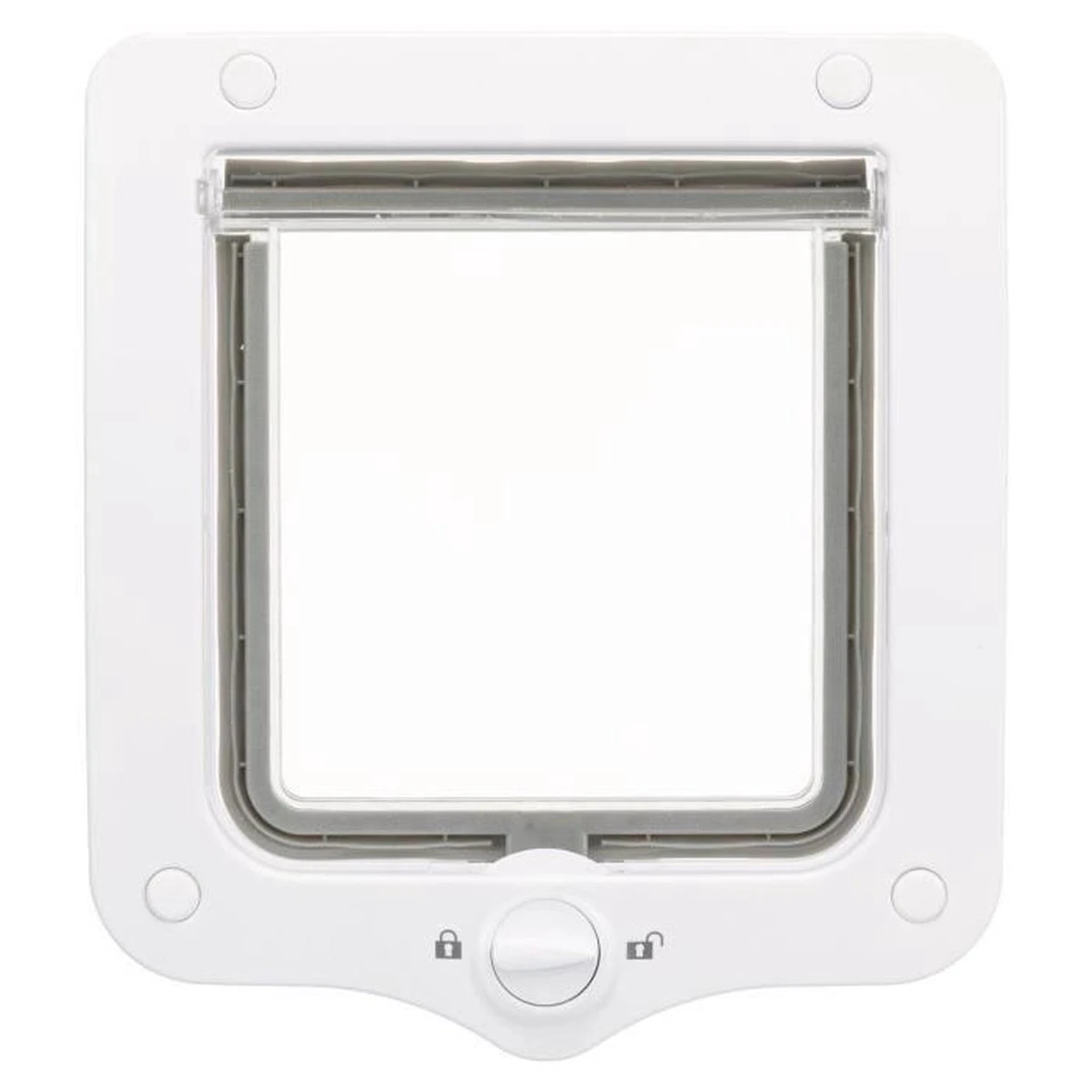 Trixie 2-weg Kattenluik Wit 4 Trixie 2-weg Kattenluik Wit - Afbeelding 4