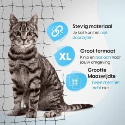 Kattennet Voor Balkon 4 X 10 M - Kattennet - Katten Gaas - Zwart 11 Kattennet Voor Balkon 4 X 10 M - Kattennet - Katten Gaas - Zwart -Kattenbenodigdheden Winkel 1200x1200 1099