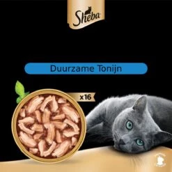 Sheba Filets - Katten Natvoer In Saus - Tonijn En Kip - 16 X 60 Gr -Kattenbenodigdheden Winkel 1200x1200 110