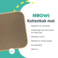 Kattenbakmat - 40 X 50 Cm - Creamy White - Uitloopmat Kat - Kattenbakvulling - Opvang Ruimte - Grit Opvanger - Waterdicht - Beige - Eco-friendly - Incl. Speeltje 17 Kattenbakmat - 40 X 50 Cm - Creamy White - Uitloopmat Kat - Kattenbakvulling - Opvang Ruimte - Grit Opvanger - Waterdicht - Beige - Eco-friendly - Incl. Speeltje -Kattenbenodigdheden Winkel 1200x1200 1133