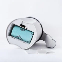 YELÉ LIVING – Kattenbakschep – Haarverwijderaar - Cat Litter Scoop – Kattenbakschep Met Container – Katten – Kattenbak – Grijs/wit – Kattenbak Schep – Grind – Kattengrind – Kattenbak Grind – Poep Zakjes – Afvalcontainer - All-in-1 Kattenbakschep -Kattenbenodigdheden Winkel 1200x1200 1139