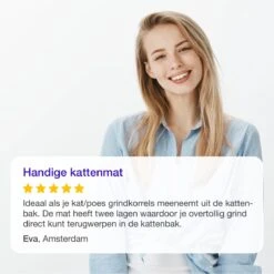 SIMU Lifestyle - Kattenbakmat - Grit Opvanger - Dubbele Laag - Waterdicht - Zwart - 50x40 Cm 14 SIMU Lifestyle - Kattenbakmat - Grit Opvanger - Dubbele Laag - Waterdicht - Zwart - 50x40 Cm -Kattenbenodigdheden Winkel 1200x1200 1151