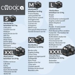 Cadoca Honden & Katten Reismand XL - 81x56x58cm - Antraciet -Kattenbenodigdheden Winkel 1200x1200 1193