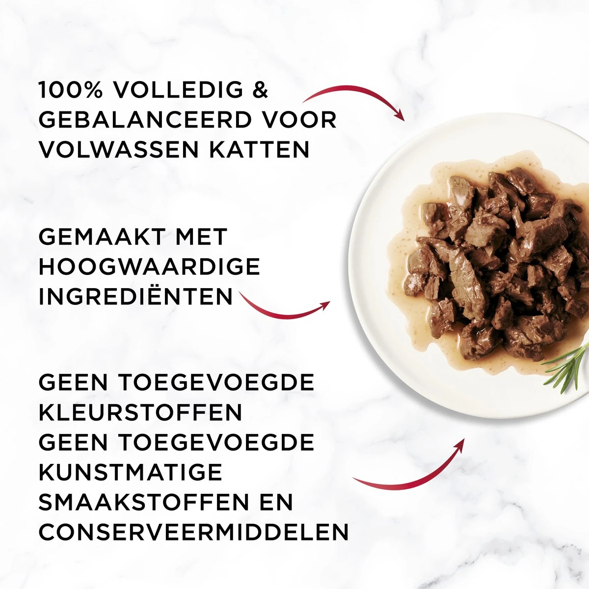 Gourmet Mon Petit Intense - Kattenvoer Natvoer - Vlees - 24 X 50 Gr 4 Gourmet Mon Petit Intense - Kattenvoer Natvoer - Vlees - 24 X 50 Gr - Afbeelding 4